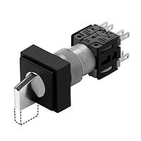 EAO 732-.700-00 Rotary Switches Selector switch 3 positions, mom-0-mom 2NC+2NO ST/PT 45 IP40