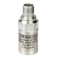 Amphenol Wilcoxon 793VE Acceleration Sensor Modules Top exit, ultra-low noise, velocity output, 100 mV/in/sec, +/-10% sensitivity tolerance, case isolated, MIL-C-5015 connector
