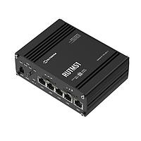 Teltonika RUTM51100500 Routers 5G / LTE  Cellular Router, 5G Sub-6 GHz SA, NSA 2.4, 3.4Gbps DL / 900, 550 Mbps UL / 4G (LTE), Cat 12, Dual SIM, WiFi 5 Ghz, , USB, 5 x Ethernet. Region: EMEA, APAC, LATAM. Power supply: UK.