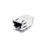 Pulse Electronics JTH-0024NL Modular 1X1 TAB DOWN W/LED'S ETHERNET (NON PoE)