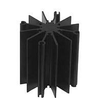 Ohmite SA-LED-176E Heatsinks HEATSINK FOR LED BLK ANODIZED