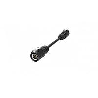 Amphenol Commercial Products MRDBM09CBPC00 Specialized Cables MRD B Cable Assembly, Metal, Plug to Plug, Pins, 9 Position, 3 Meter