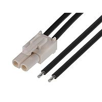 Molex 216291-1021 Discrete Wire STANDARD .093 2 CKT R TO S 150MM