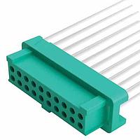 Harwin G125-FC22605L0-0150L Discrete Wire Cable Assemblies 1.25MM F/L CA 2X13 150MM 28AWG
