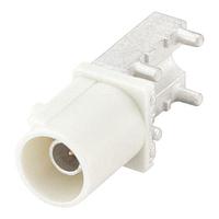 Rosenberger 59S2AQ-40MT5-B_1 PCB Connectors Plug PC-Board SMD Right Angle B White