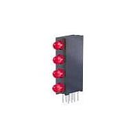 Kingbright WP934SB/4ID LED Circuit Board Indicators Red Red Diffused 625nm 20mcd
