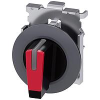 SIEMENS A6X30141300 Hardware SELECTOR SWITCH. I-O-II. RED