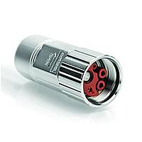 Amphenol SINE Systems MB3XSN8HS1 Straight 8POS FEMALE PLUG STR 7.5-11.0MM CORD GRI