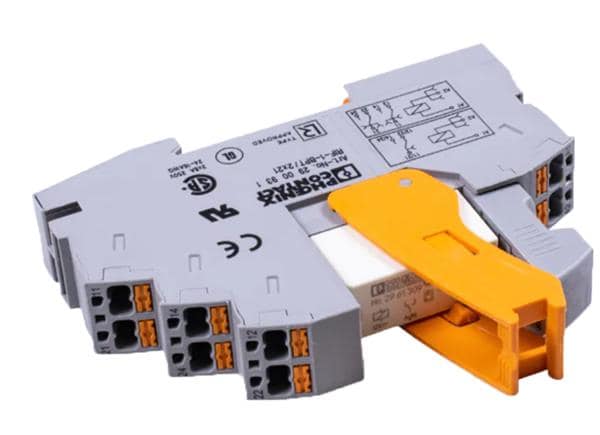 Industrial redundancy module used in a control cabinet power system