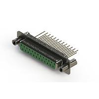 EDAC 628-M25-623-GT4 D-Sub Connectors - Standard Density Vertical Machined D-Sub Connector