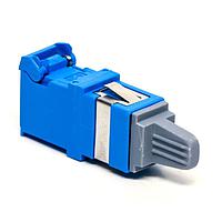 Molex 106171-0550 Adapters SC ADAPTER W/SHIELD /SHIELD MTL SLV BLUE