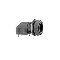 REDEL PXG.M0.4GG.NG Connectors 4P FEM R/A RCPT KEY 2NUTS GRY FNT NUT