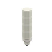 Banner Engineering TL50BGYRCQ Tower Lights TL50 Tower Light, Gray Housing: 4-Color Indicator; Voltage: 18-30 V dc or 24 V ac; Environmental Rating: IP67; Input: Bimodal; Colors: Blue Green Yellow Red; M12 Integral QD