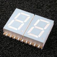 Kingbright ACPDA04-41CGKWA LED Displays Green 570nm 0.4" 2 Digits Alpha