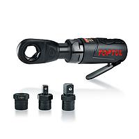 TOPTUL GDAE0402 Mini Multi-Function Air Ratchet Wrench Set (1/4"; 3/8"; 1/4"; 54 Nm)