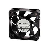 Same Sky (formerly CUI Devices) CFM-5015BF-145-312-22 Axial dc axial fan 50 mm square 15 mm 12 Vdc ball 4500 RPM 11.67 CFM TSPWM