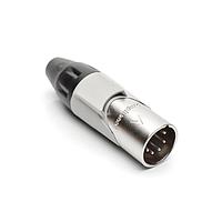 Amphenol Audio AX5M8M Cable Connectors 5P PIN M PLUG GREY MARK SLEEVE