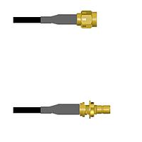 Amphenol Custom Cable Q-3B03M0003007i RF Cable Assemblies SMA-SP/SMB-SJB G174 7I