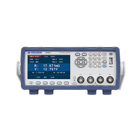 Battery testing and calibration service for electrical measurement instruments