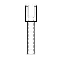 Mill-Max 2104-3-01-50-00-00-07-0 Slotted 300u ELECTRO-SOLDER