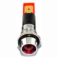 Mallory Sonalert FL1M-12CJ-1-R24V Indicators LED RED 12MM NUT 24VAC/DC