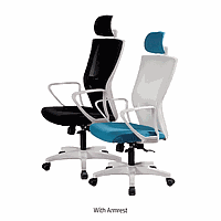 DaiHan DH.Cha3005 Desk Chair, Black, w/o Armrest, 600×480×h1030~1110mm