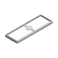 Masach Tech MS593-10F-NS EMI/RFI Shield Frame, Two-Piece 59.3 x 20.6 x 3mm Two-piece Drawn-Seamless RF Shield/EMI Shield FRAME (Nickel-Silver)