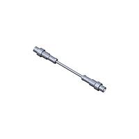 Amphenol LTW M12A04ML-12AML-PB005 Sensor Cables / Actuator Cables Circular Metric Connector MPronto-12 (M12 Push Pull), A Code, Metal, 4A, 04 pins, Male Connector, Male Contact, Straight-to-Straight, Overmolded Double Ended, Length 5000mm, IP68 Mated