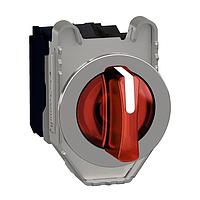 SCHNEIDER XB4FK134M5 Knob Type Selector FLUSH ILL SW RED 3POS 230V 1NO 1NC