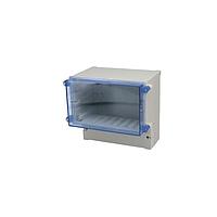 Bud Industries DCS-11901 Dual Compartment Dual Compartment Enclosure Screw-down Cover (6.3 X 6.5 X 4.8 In)
