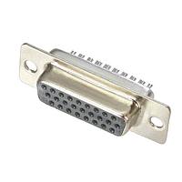 Amphenol CN-DSUBHD26SK-000 HD26 Female Receptacle D-Sub Connector 26-Pin (HD26) Female