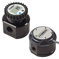 OMEGA FPD3334-D-A Positive Displacement Flow Meter for Solvents (1 1/2 in, NPT Female, 0.8 GPM, 4 to 20 mA)