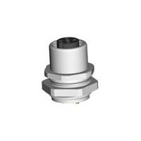 AMP Connectors - TE Connectivity 4-2271138-2 Straight M12 FEMALE PNL BCODE SOLDER REAR 5P(AU)
