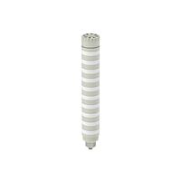 Banner Engineering TL50C10AKCQ Tower Lights TL50 Pro Tower Light with IO-Link Audible, Compact Gray Housing: 10 Lighted Segments; Voltage: 18-30 V dc; Environmental Rating: IP50; Colors: Multicolor; 4-pin M12 Integral QD