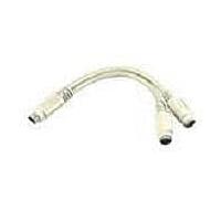 Advantech 1700060202 I/O Cables M  Cable M-DIN 6P(M)/M-DIN 6P(F)x2 20CM