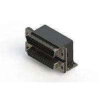 EDAC 663-025-364-051 Dual Port D-Sub Connectors Right-angle Dual Port D-Sub Connector