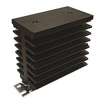 Carlo Gavazzi RHS45B Heat Sinks DIN rail mount heatsink, thermal resistance 1.85 C/W a. 50 W, Width x Height x Depth = 45 x 103 x 80 mm, suitable for mounting a single SSR