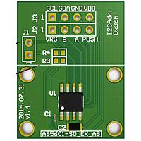 ams OSRAM AS5601-SO_EK_AB Magnetic Position Sensor 12-Bit Rotary Sensor AdapterBRD Dual-Row