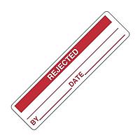 Q-Cee's - TE Connectivity QC130 Labels and Signs REJECTED Sold by Pack of 160