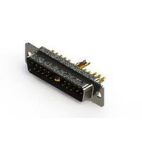 EDAC 627-21W1222-2T1 Mixed Contact D-Sub Connectors Vertical Combo Dsub
