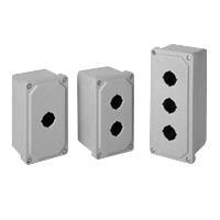Hammond Manufacturing PJ744FS Pushbutton Enclosures N4X Fiberglass Wallmount Encl - 6.7 x 3.9 x 3.9 - Fiberglass