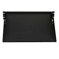 HellermannTyton T19X195CW Racks & Rack Cabinets Solid Center Weight Equipment Shelf, 2U, Steel, Black, 1/box