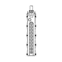 Molex 1301260318 Push Button Pendant 5060 W/(1) AGP,505SW-1,505B-RM,505PL-WB