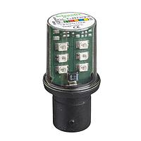 SCHNEIDER DL1BDG3 LED BA15 24VAC/DC YELLOW LED