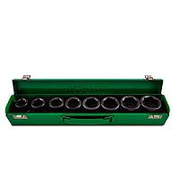 TOPTUL GDAD0806 DR. 6PT Flank Impact Socket Set (3/4", 8 pcs)