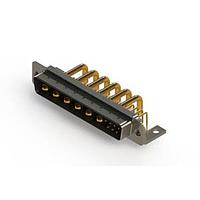 EDAC 629-13W6650-2TC Mixed Contact D-Sub Connectors Right-angle Power Combo D-Sub Connector
