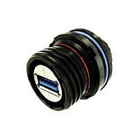 Amphenol Socapex USB3FTV7SANF459 USB Type A Connectors SZ 15 Jam Nut Rcpt USB Nickel