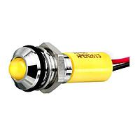 APEM Q8P1BZZRYG12E Indicators INDICATOR 12V 8MM PROM R/Y/G