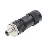 Molex 1205030008 Connectors Micro-Change (M12) Field Attachable Connector, 5 Poles, L-Coded, Straight, Male