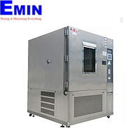 Inspection of a solar simulation test chamber used for material and environmental testing